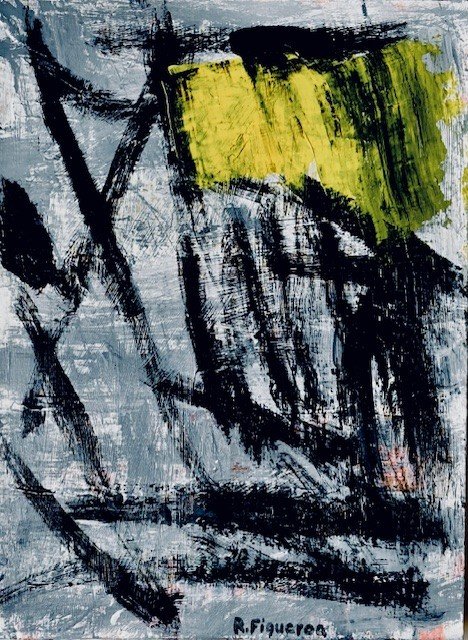 "Mid winter" Acrylic on paper " 8"x11"