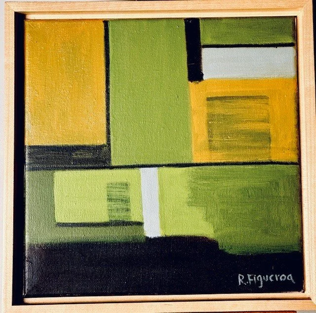 "View" Oil on canvas " 11"x11"