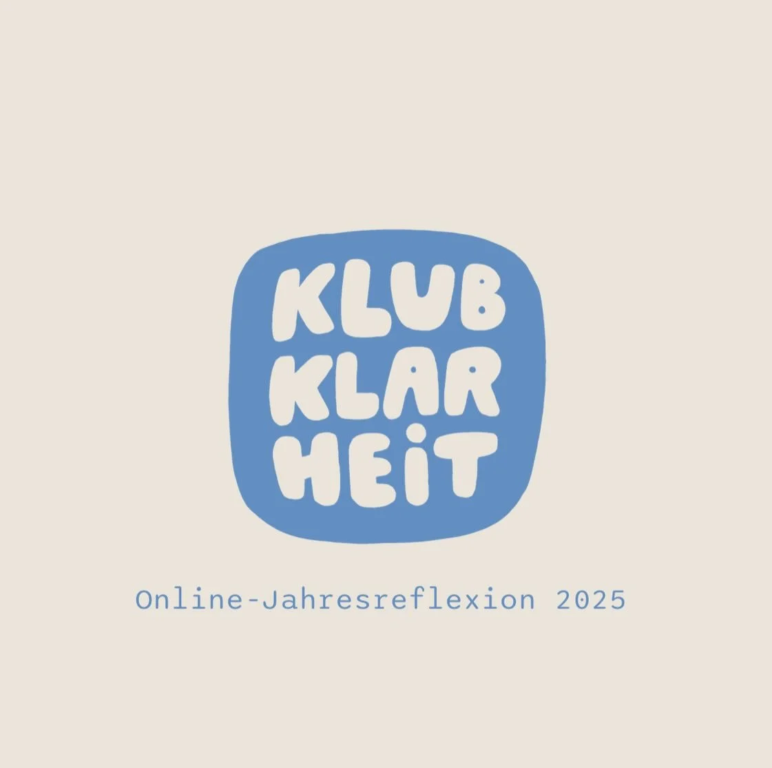 Am Montag, den 8.12. gibt es um 20:15 Uhr die diesj&auml;hrige Jahresreflexion vom KlubKlarheit - online und kostenlos. Anmeldungen per DM oder Mail an klubklarheit@sindwirschonda.com

Ich freu mich auf euch! 💫

#jahresreflexion #selfreflection #ach