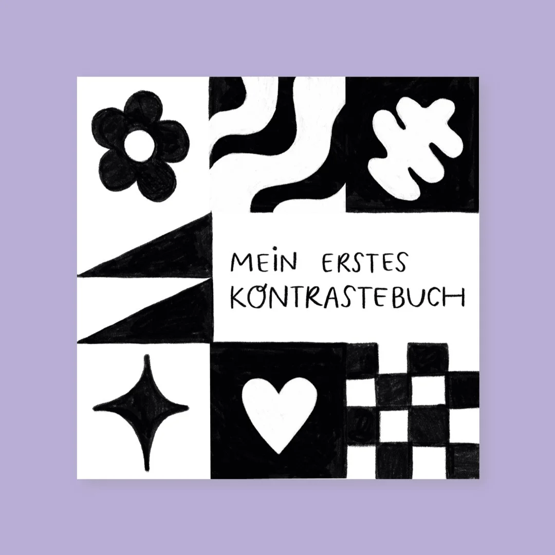 Kontrastebuch für Babys