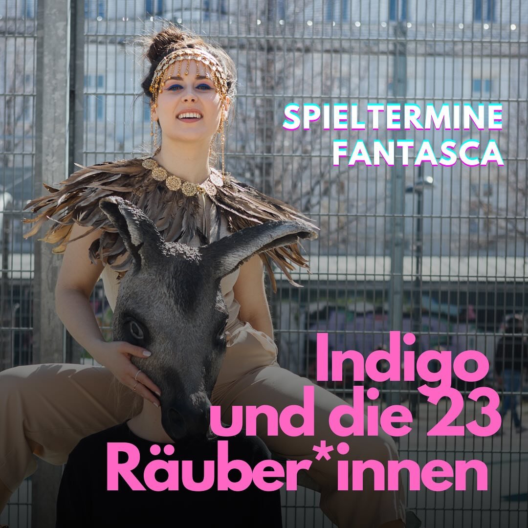 ✨ Spieltermine ✨
INDIGO UND DIE 23 R&Auml;UBER*INNEN @johannstrauss2025 @wirsindwienfestival 

An folgenden 11 Terminen spiele ich die k&auml;mpferische FANTASCA - BEGINN um 19:00

&bull; 02.06 &bull; Kaiserwiese (2. Bezirk)
&bull; 04.06 &bull; St. E