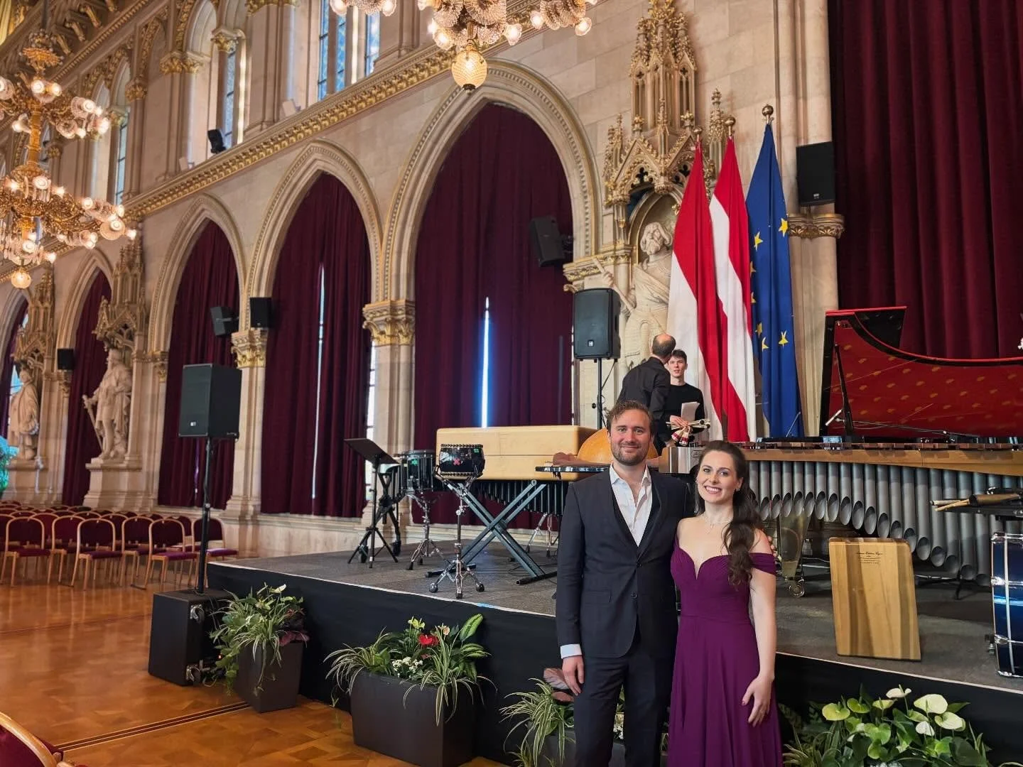 WORLD OPERA DAY &amp; FESTAKT 200. Geburtstag von Johann Strauss @johannstrauss2025 

Such an honor to perform as a soloist today at the official celebration of Johann Strauss&rsquo; 200th birthday &ndash; on World Opera Day! What a wonderful way to 