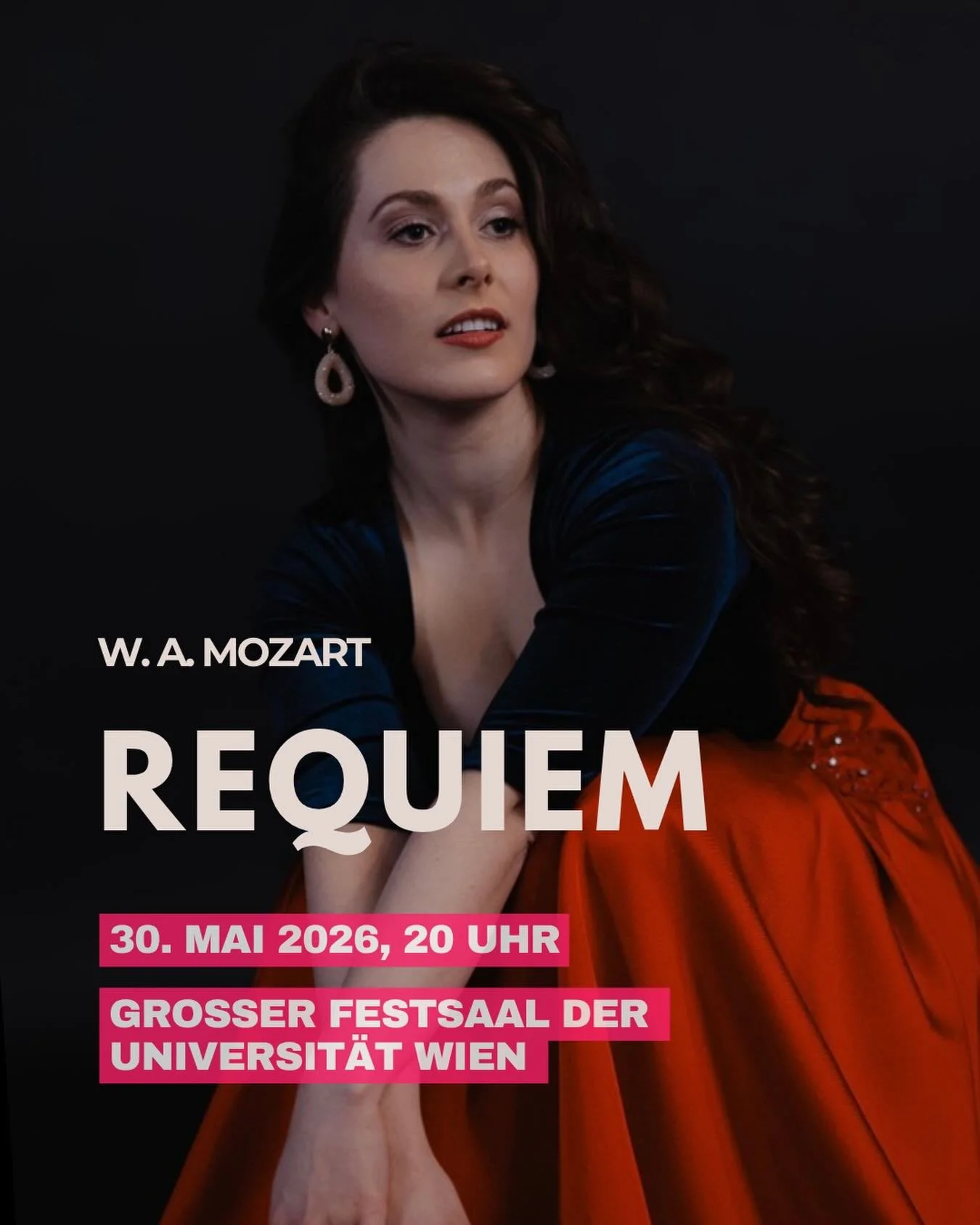 Mozart&lsquo;s Requiem 🌹 

Morgen, 30. Mai 2026 &bull; 20:00
Gro&szlig;er Festsaal der Universit&auml;t Wien

@list.sophie @luisluquetenor @angenendt @g_schenk @philharmonie_wien

📸: @reineherzenssache