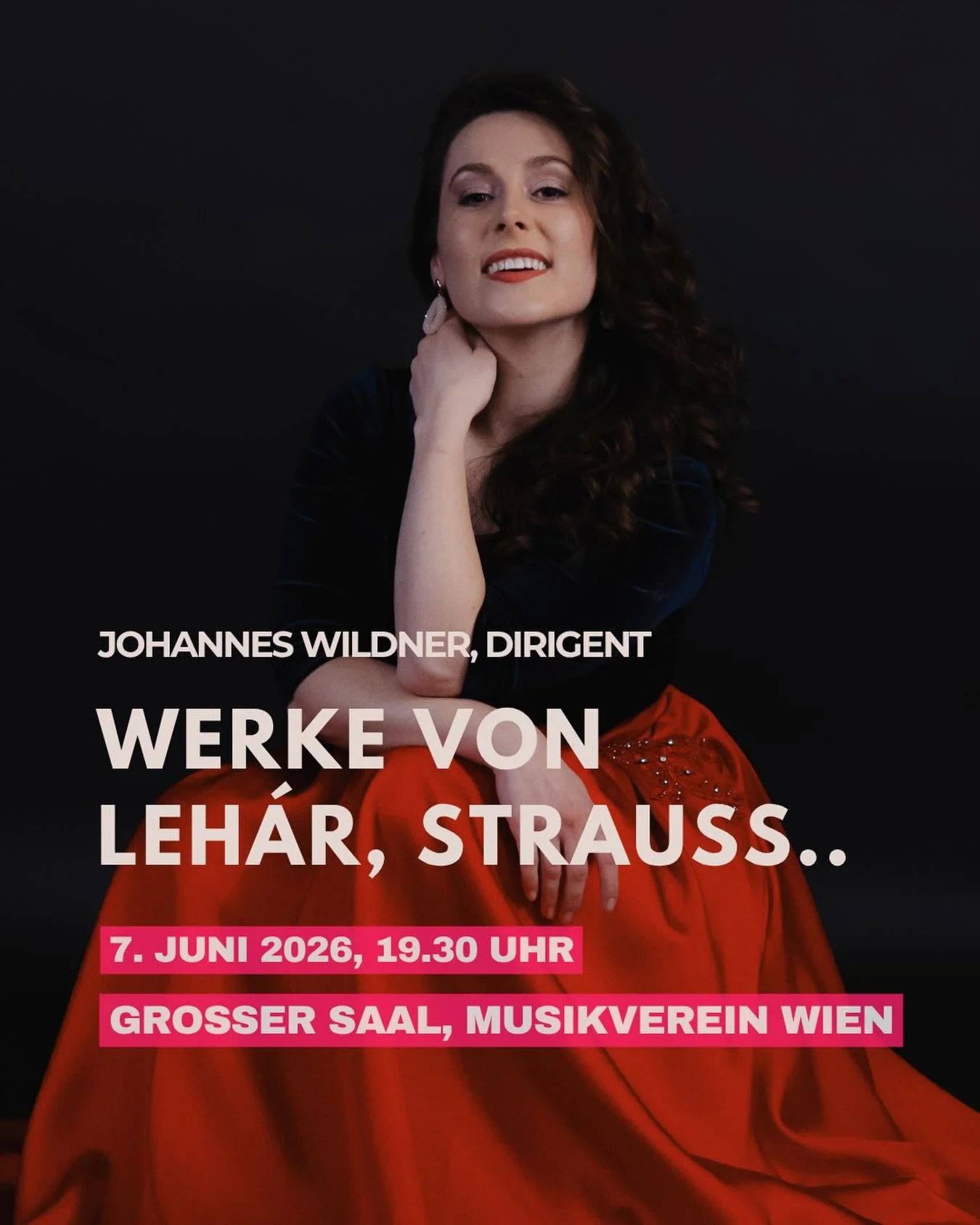 [ Supp&egrave; &bull; Strau&szlig; (Sohn) &bull; Leh&aacute;r &bull; Zierher &bull; K&aacute;lm&aacute;n &bull; Kreisler ]

I&rsquo;m absolutely delighted and filled with anticipation to return to the Great Golden Hall of the @musikverein.wien with a