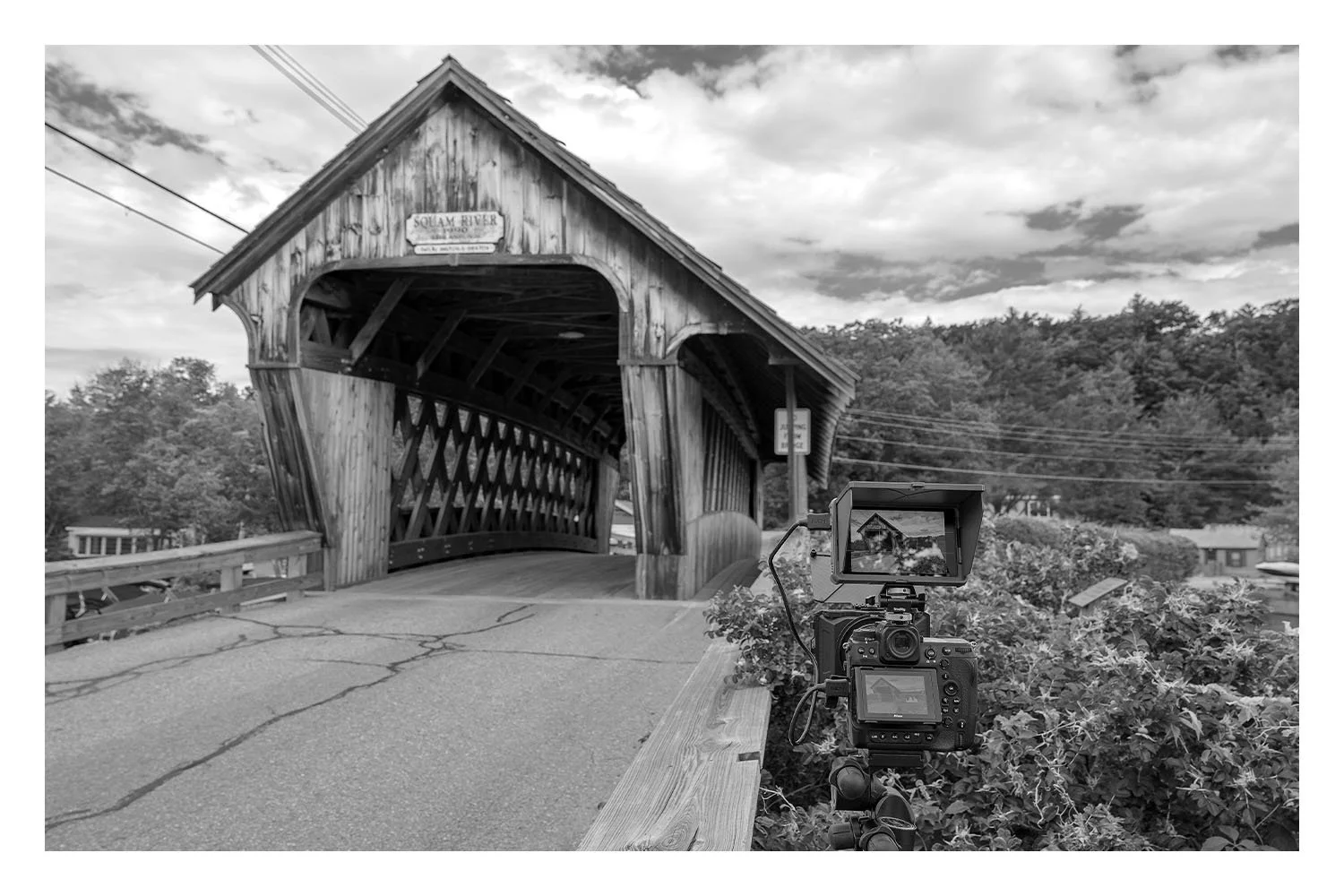Squam River Covered Bridge - Ashland, New Hampshire