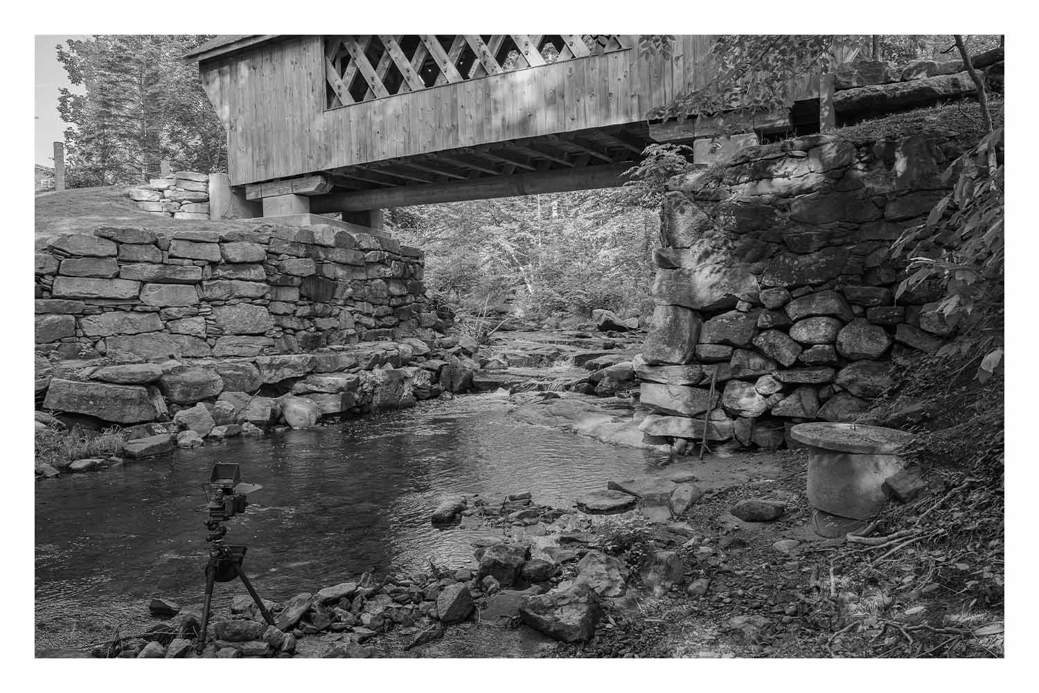 Tannery Hill Covered Bridge - Gilford, New Hampshire