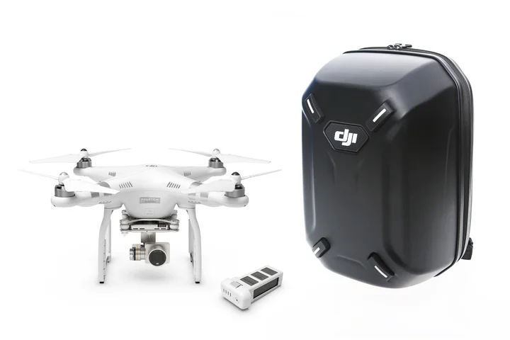 Phantom 3 Advanced with Extra Battery and Hardshell Backpack