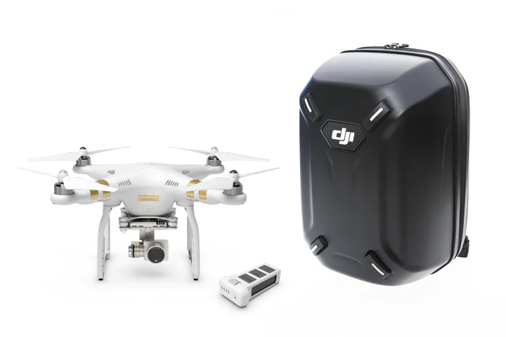 Phantom 3 Professional with Extra Battery and Hardshell Backpack