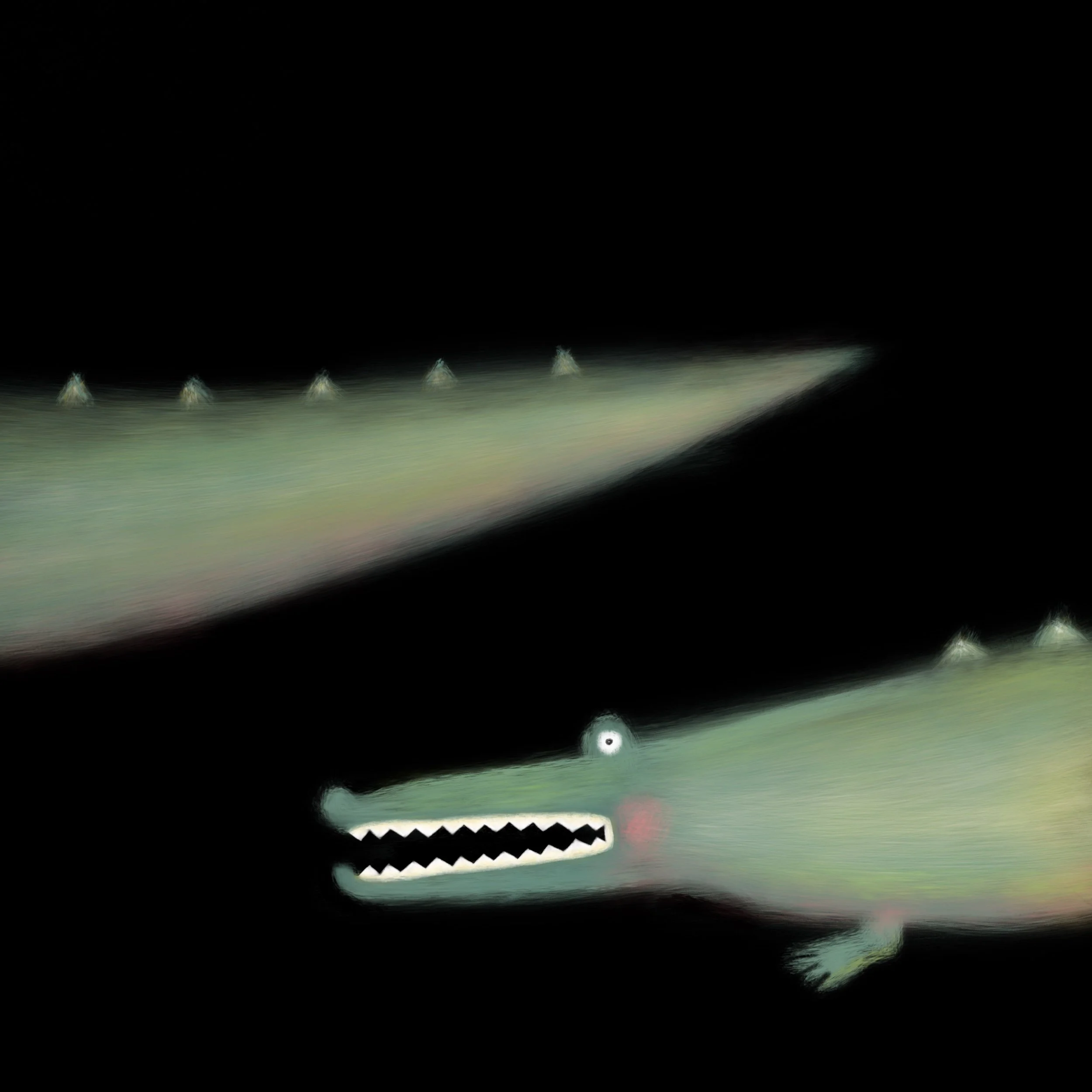 crocodile illustration