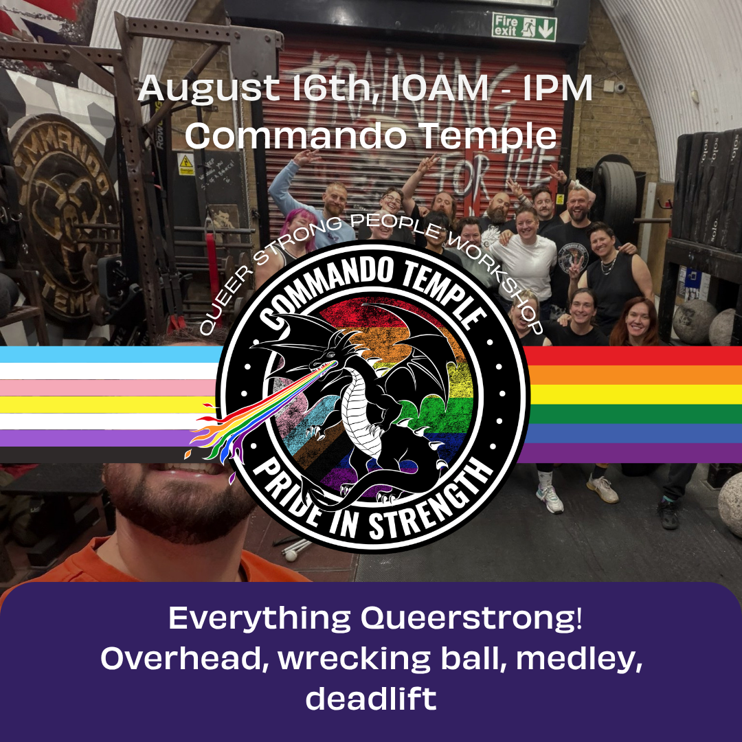 Queer strongman workshop London