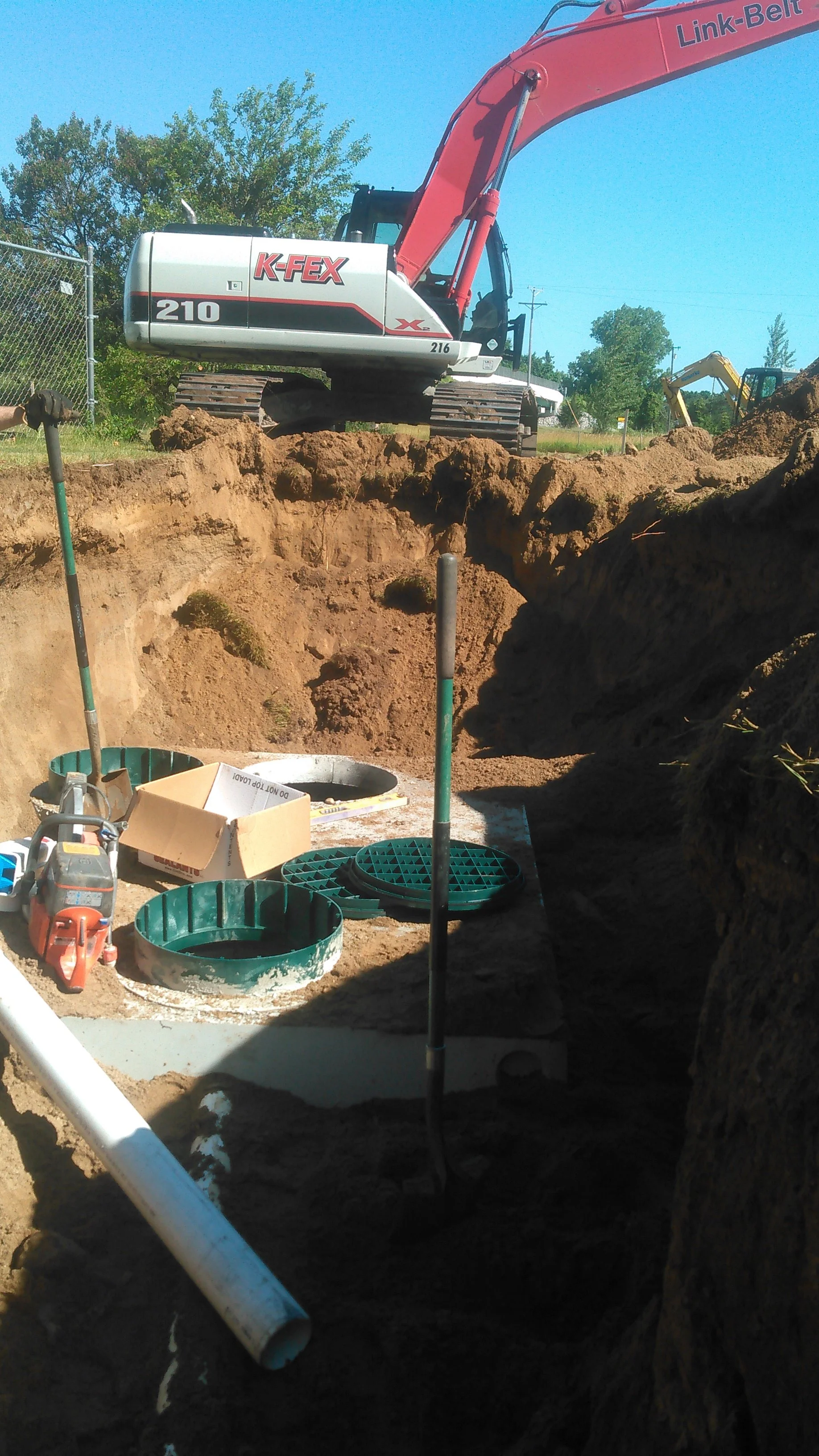 Septic Tank install in North Liberty