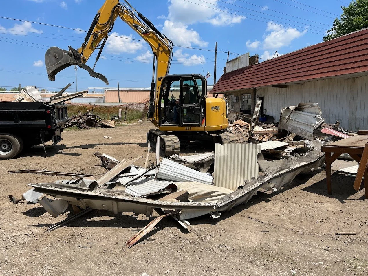 Demolition in LaPorte