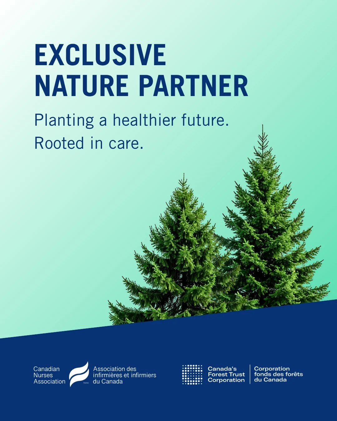 We&rsquo;re honoured to announce a new partnership between @canadanurses and Canada&rsquo;s Forest Trust Corporation (CFTC) for this year&rsquo;s CNA Conference. 

Supporting nature and reforestation efforts helps to restore the landscapes that susta