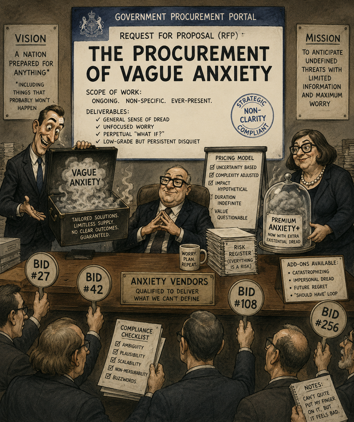 The Procurement of Vague Anxiety