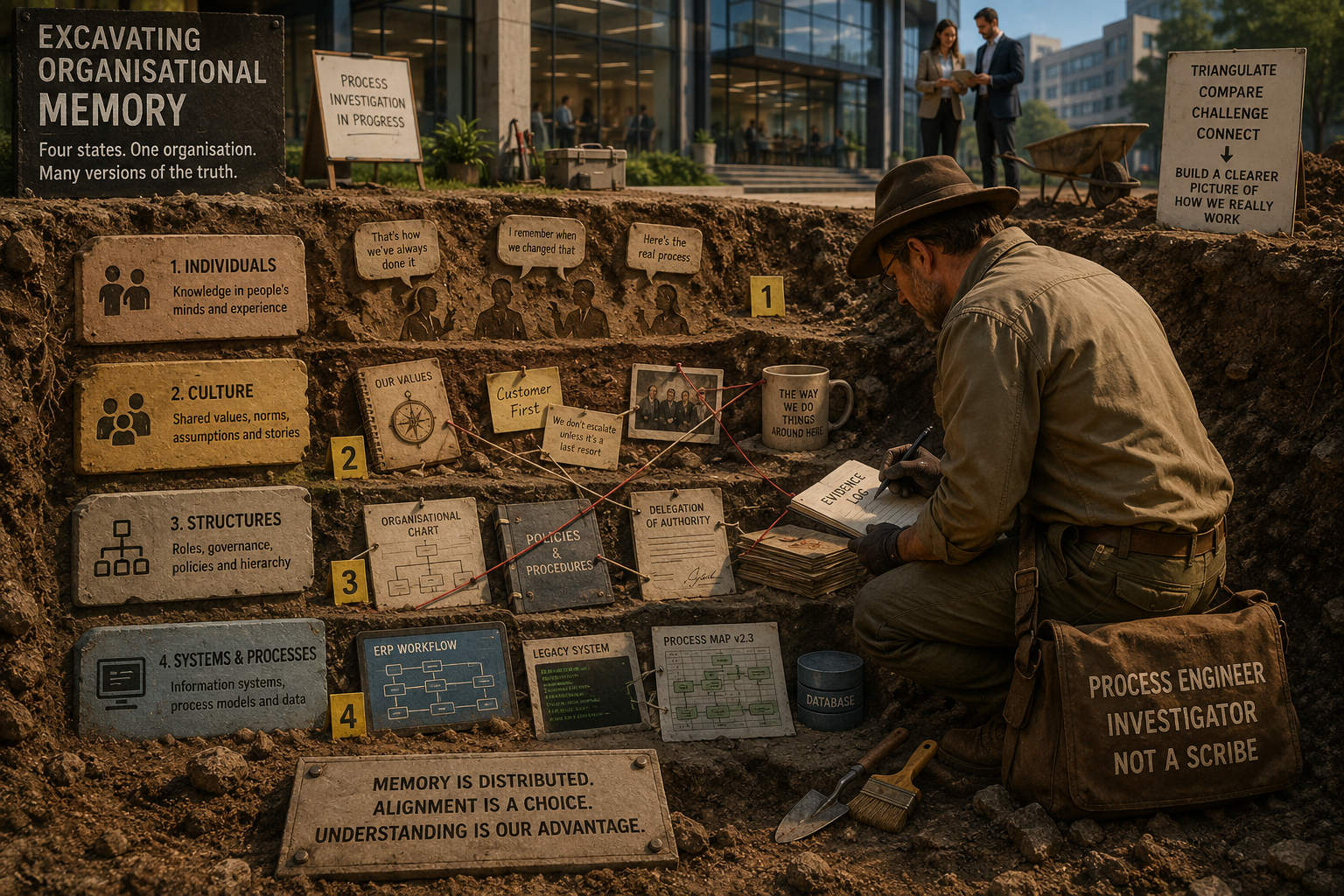 The Reliability of Corporate Memory