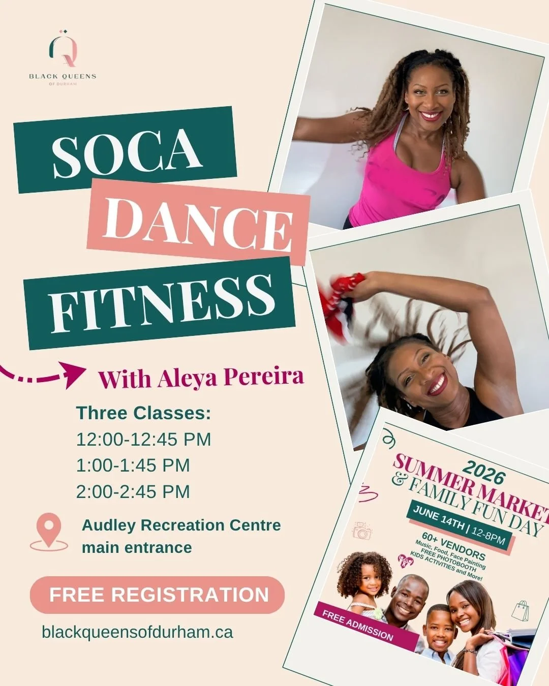 Soca Dance Fitness with Aleya Pereira (2026 Summer Market)