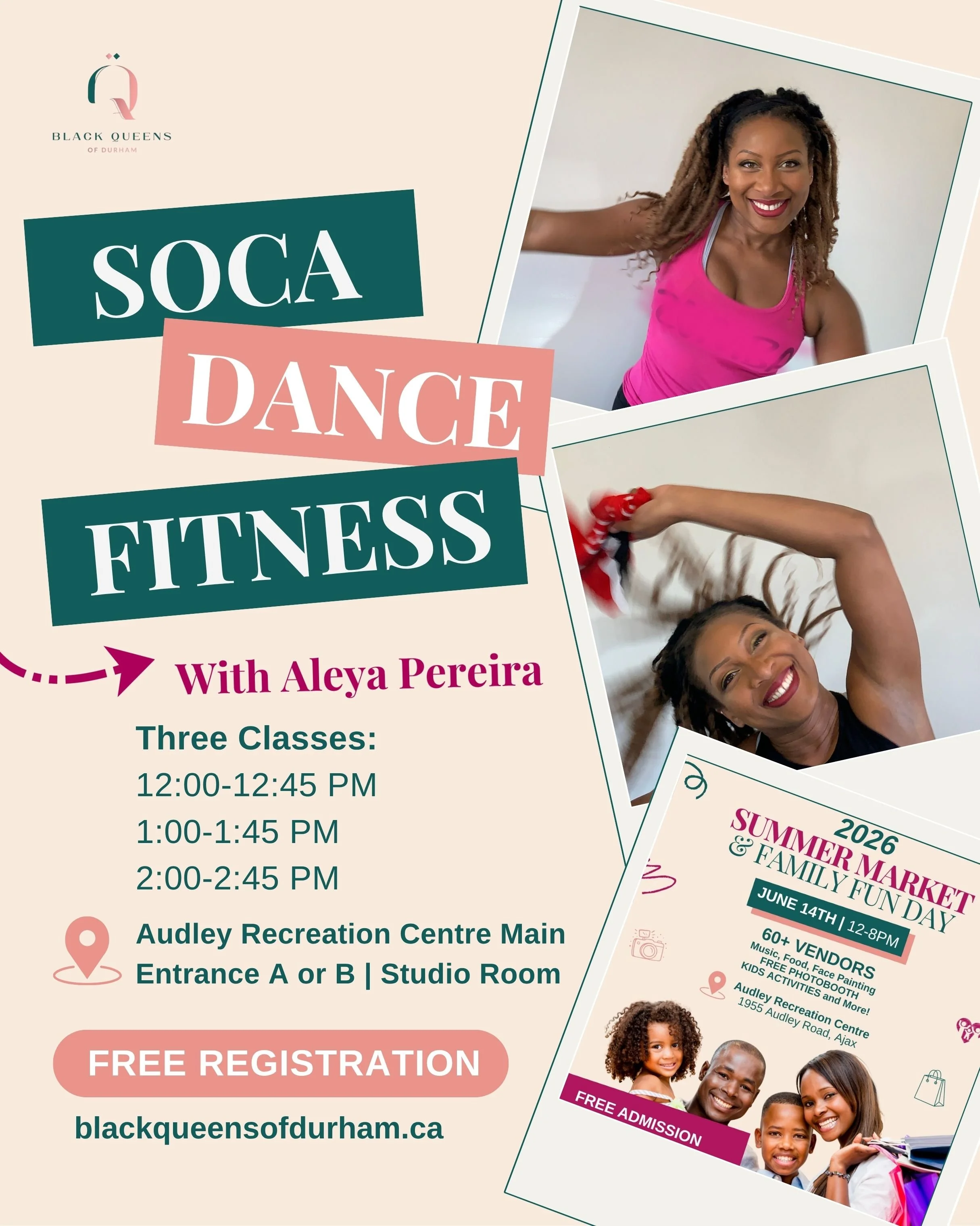 Soca Dance Fitness with Aleya Pereira (2026 Summer Market)