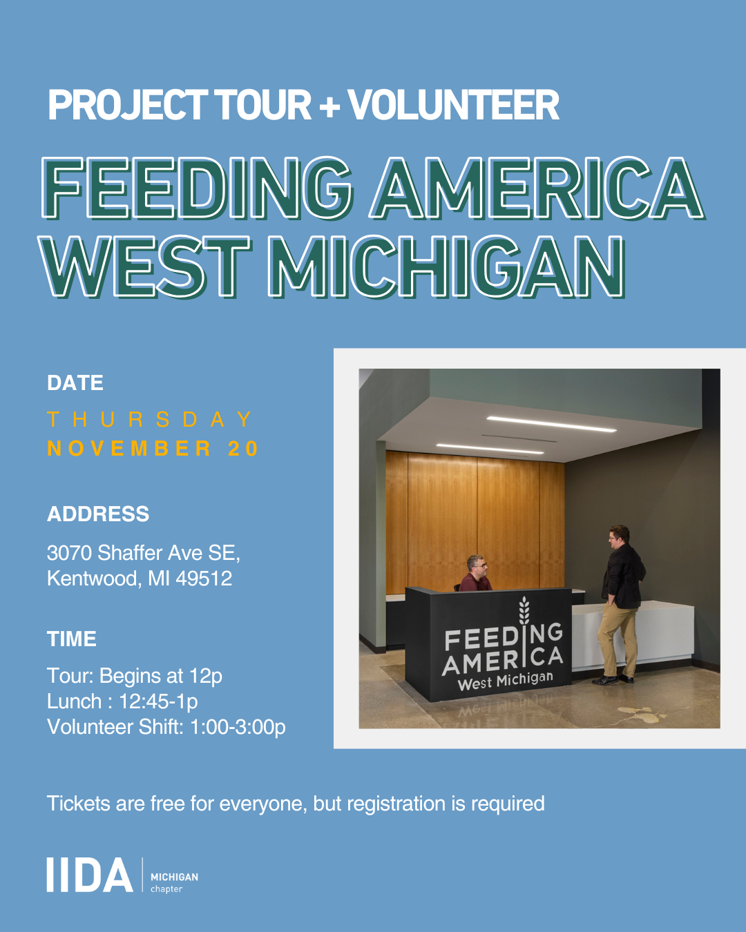 Feeding America West Michigan | Project Tour + Volunteer Day