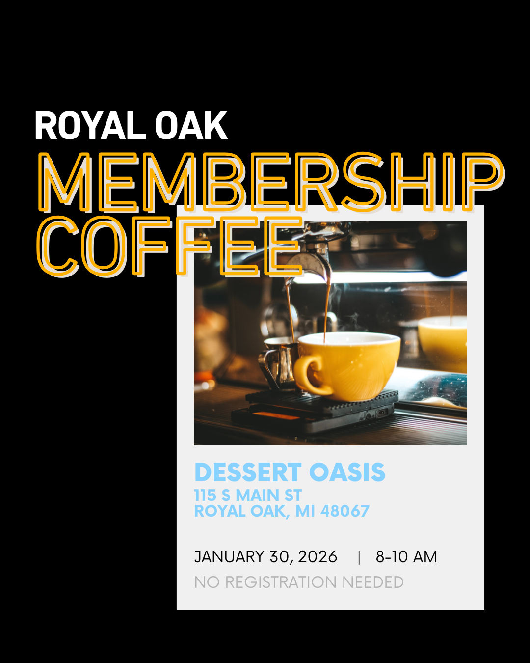 ROYAL OAK MEMBERSHIP COFFEE