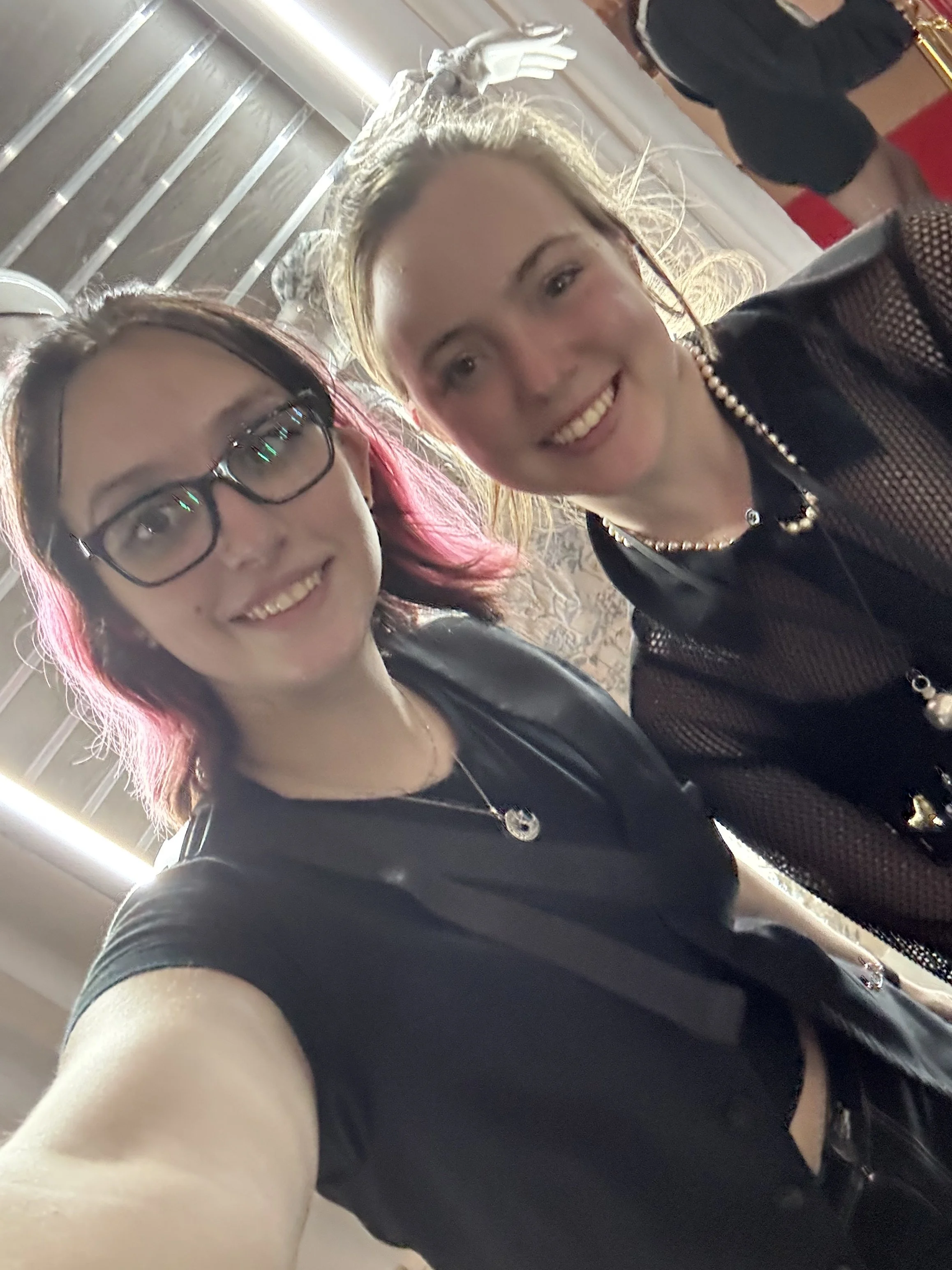 my best friend and I at my 3rd season 