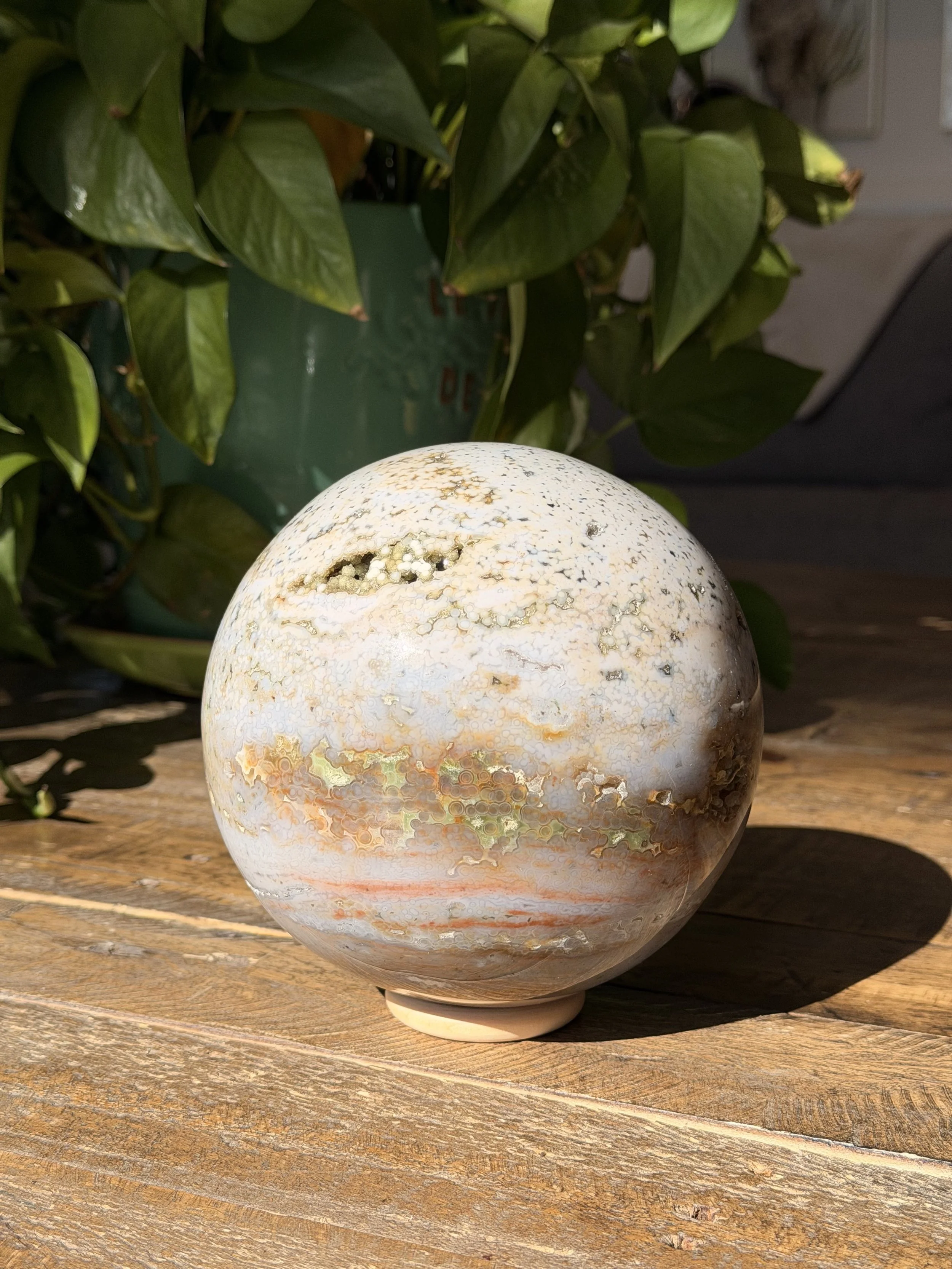 Ocean Jasper Sphere