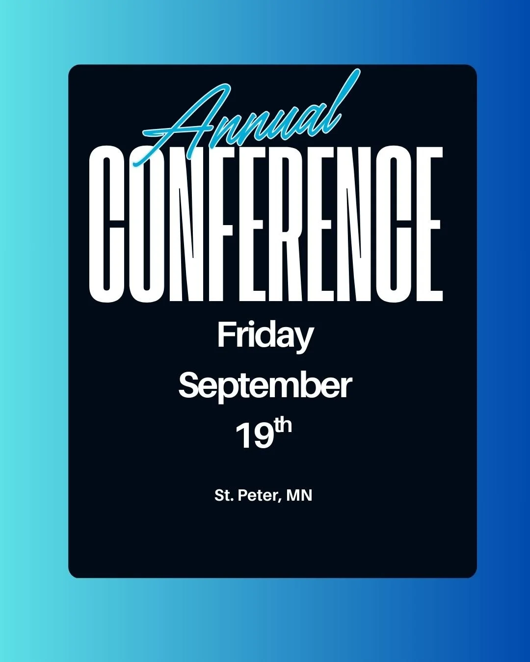 ANNUAL CONFERENCE