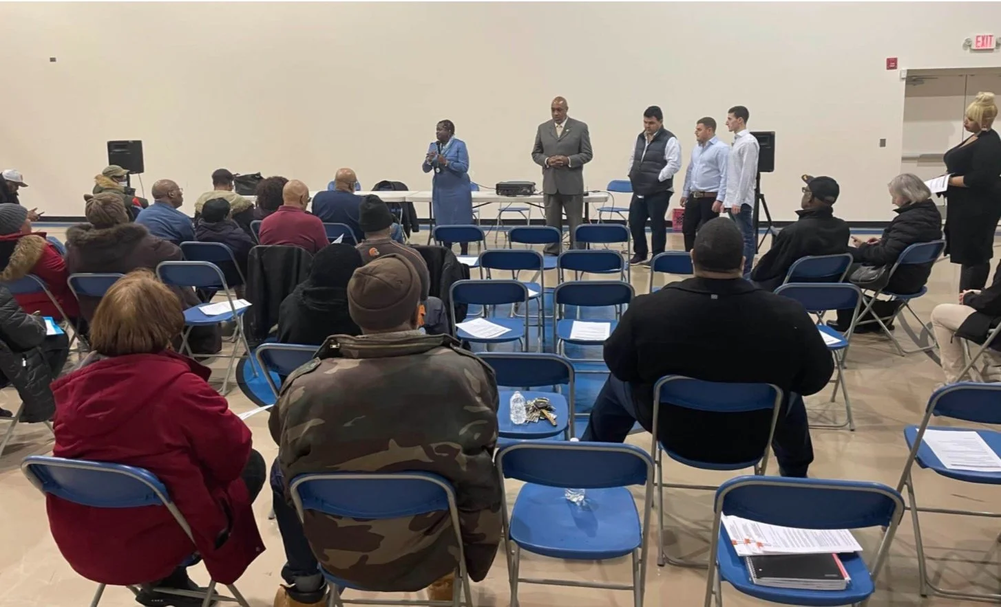 Shaker Blvd. tenants express frustration and distrust at meeting as owner promises to fix buildings