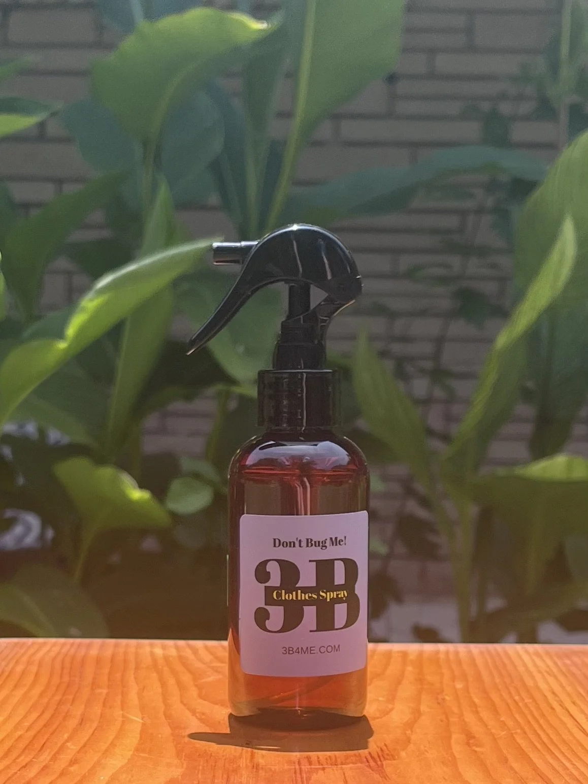 "Don't Bug Me!" Clothes Spray