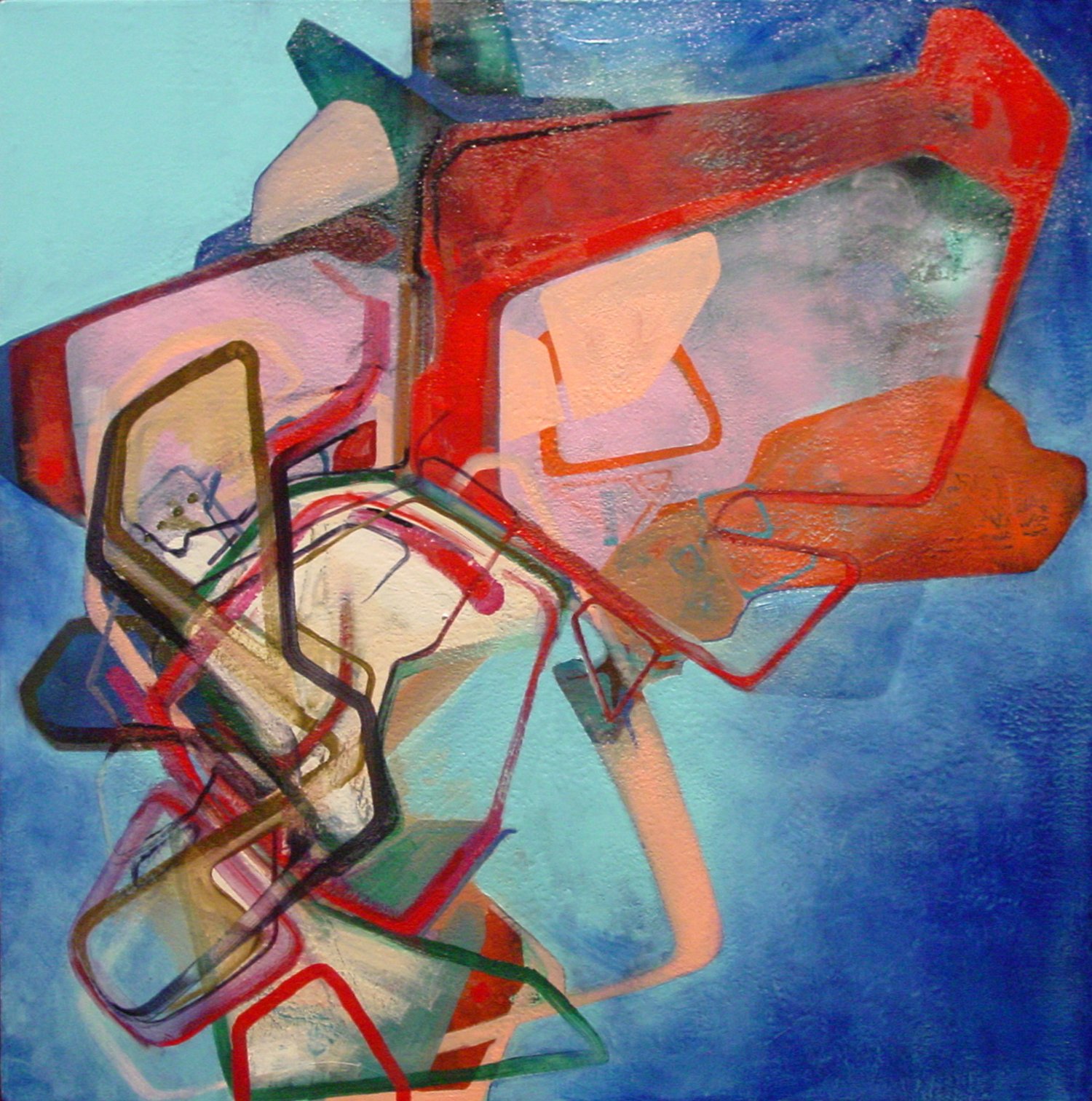 Stoop | 24x24in | oil on canvas | 2004