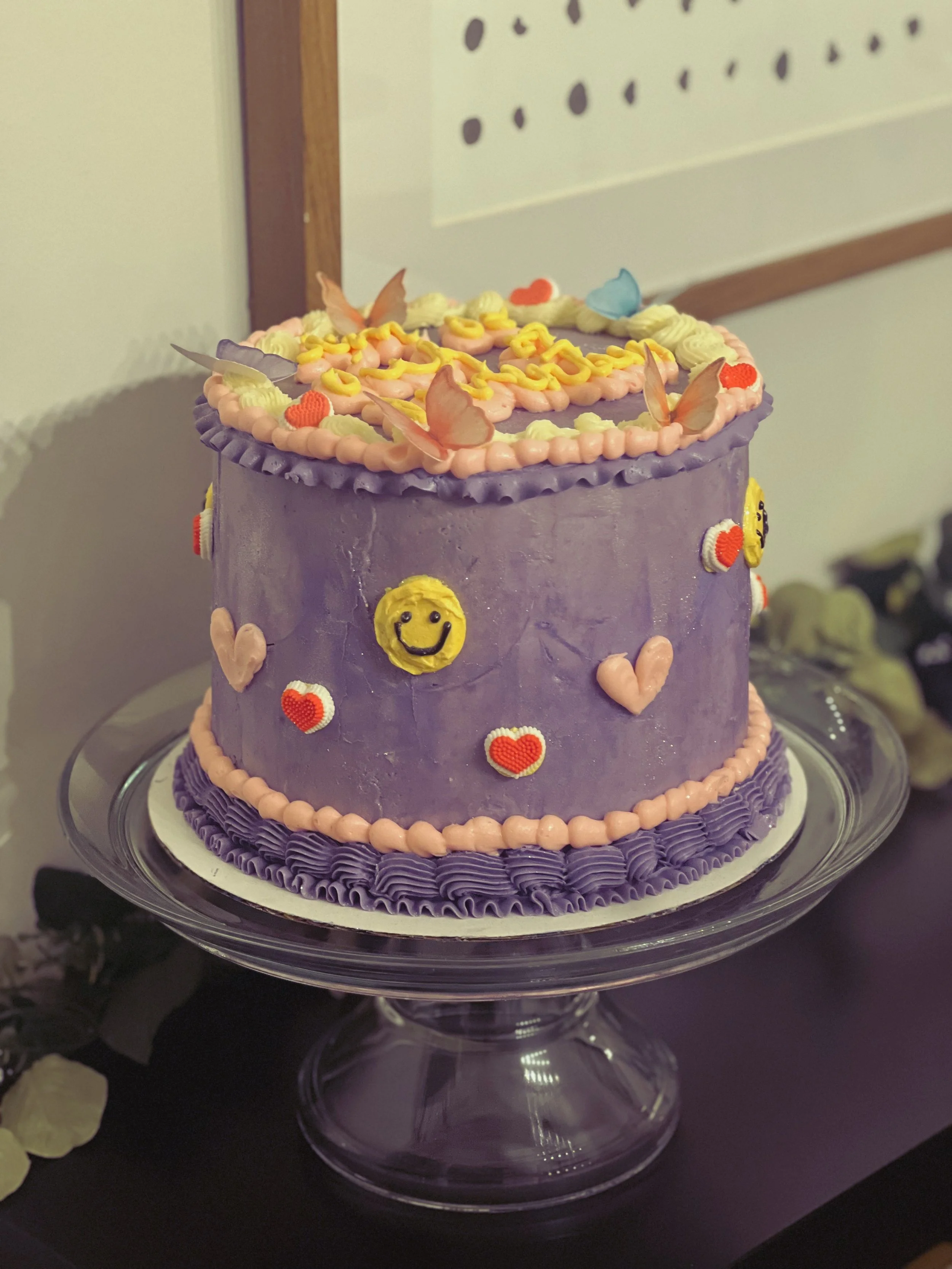 Olivia Rodrigo-inspired birthday cake