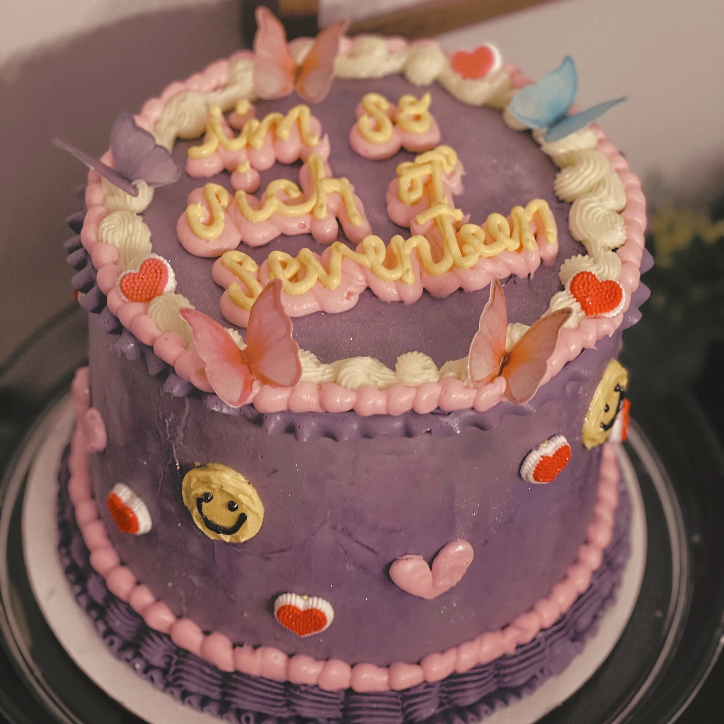 Olivia Rodrigo-inspired birthday cake