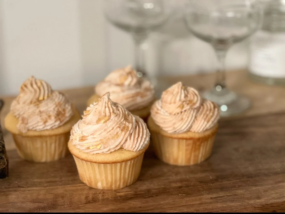 Champagne Problems cupcakes