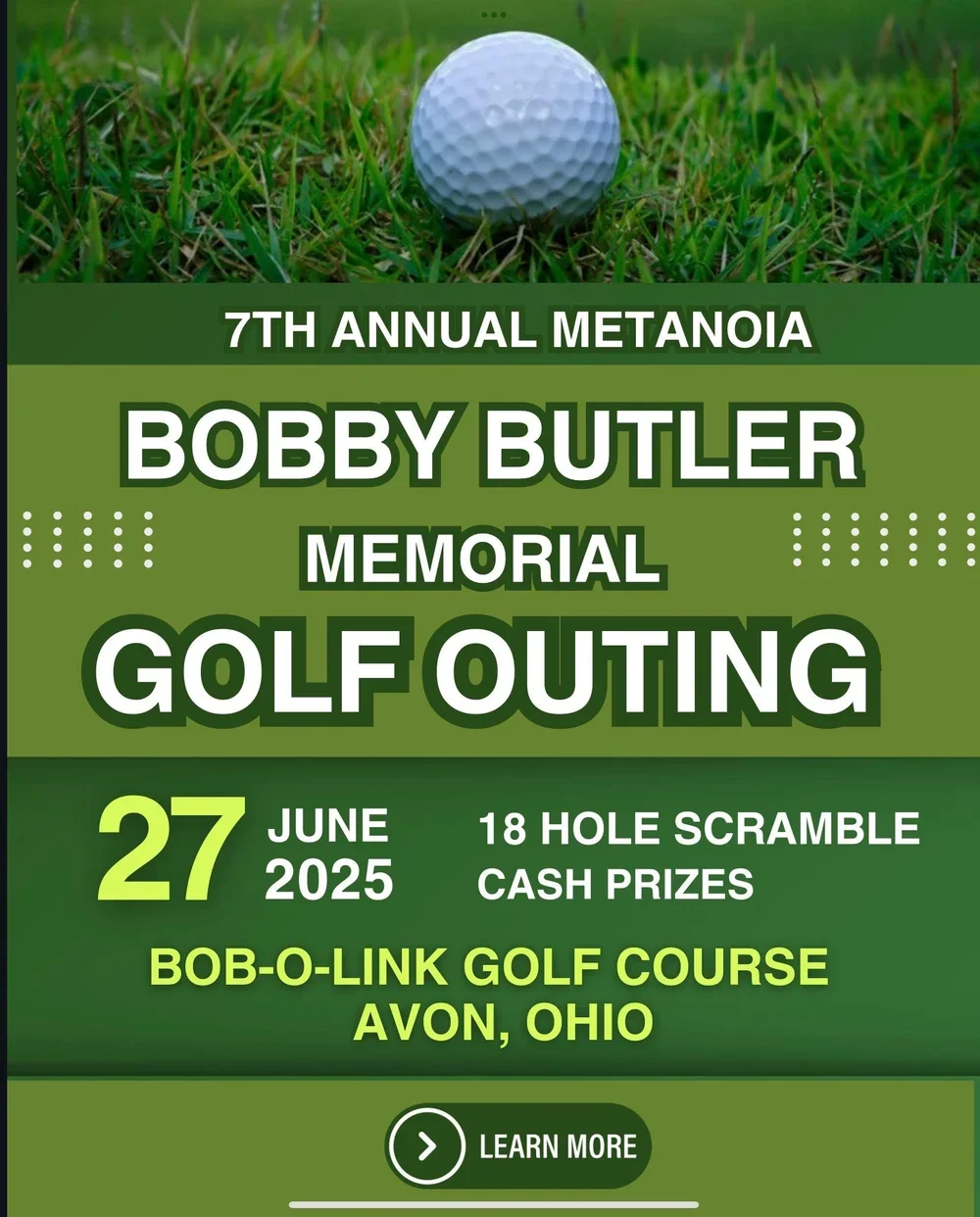 7th Annual Bobby Butler Golf Tournament