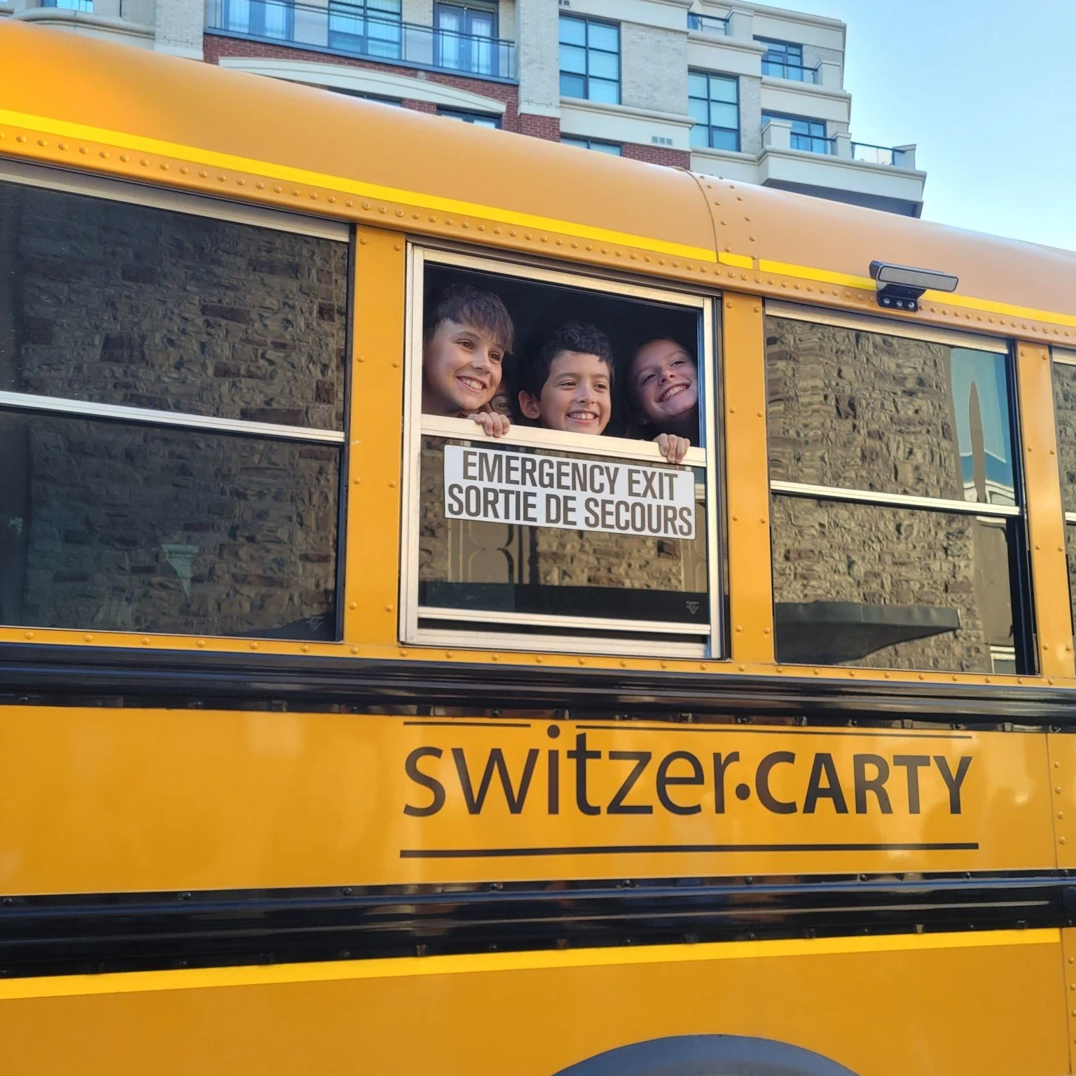 Blue skies and lots of smiles this morning as our Grades 3&ndash;6 students headed off to YMCA Camp Pine Crest in Muskoka 🛶🌲

They&rsquo;ll spend the week canoeing, learning wilderness survival skills, and enjoying outdoor adventures. We can&rsquo;