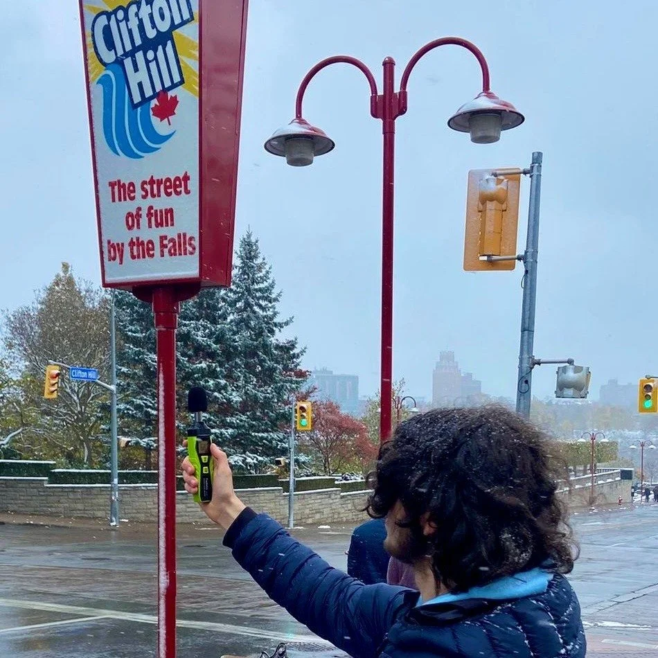 The @iborganization Diploma Programme (DP) Geography class spent two snowy days at Niagara Falls last week for their Geography Internal Assessment on tourism! Students gathered a variety of data, including pedestrian counts, environmental quality ass