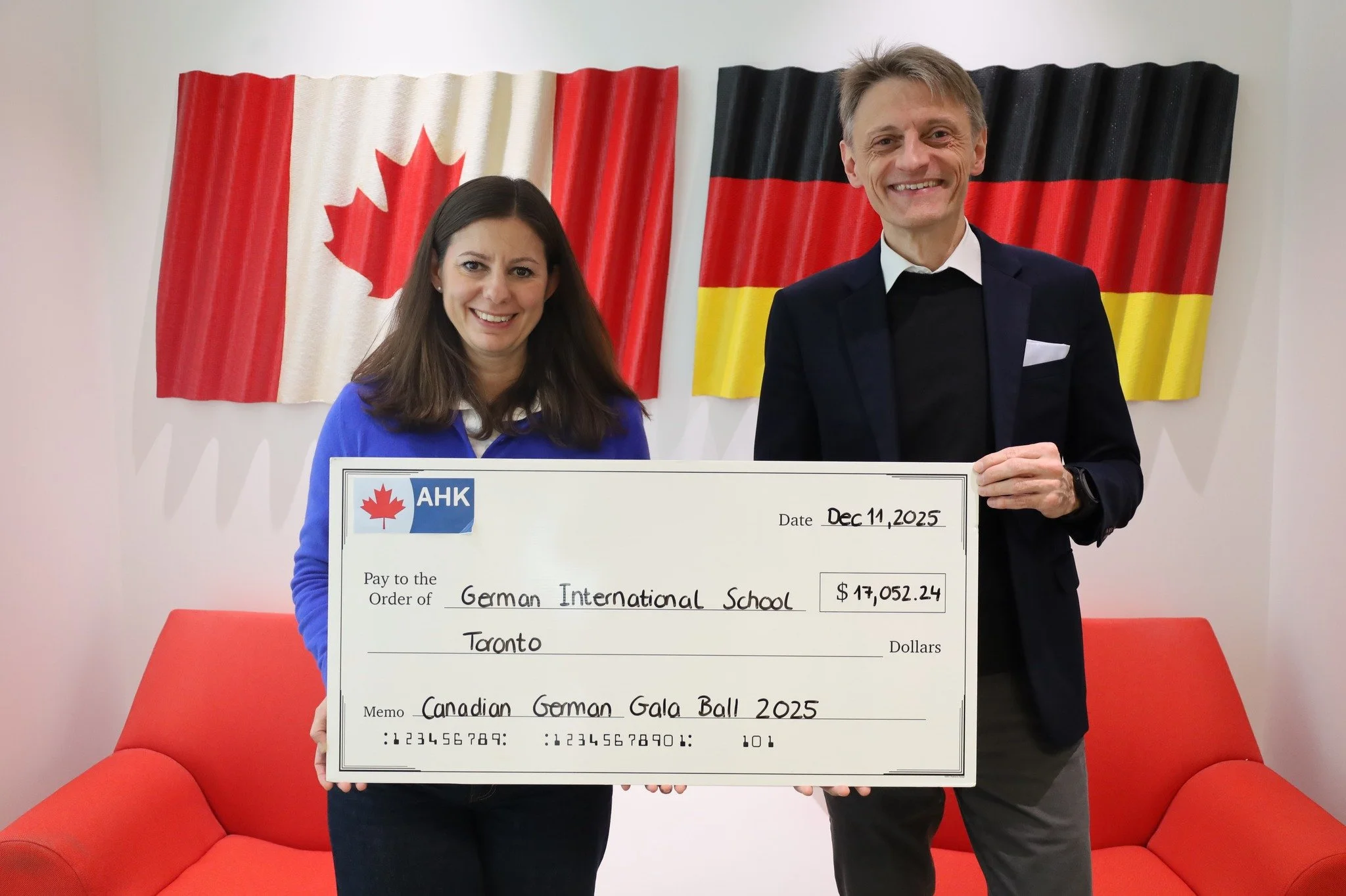 This holiday season we are so grateful for our community of support here in Toronto! 🙏 

At this year&rsquo;s Canadian German Chamber of Industry and Commerce Inc. (CGCIC) Gala Ball, the generosity of the business community raised over $17,000 throu