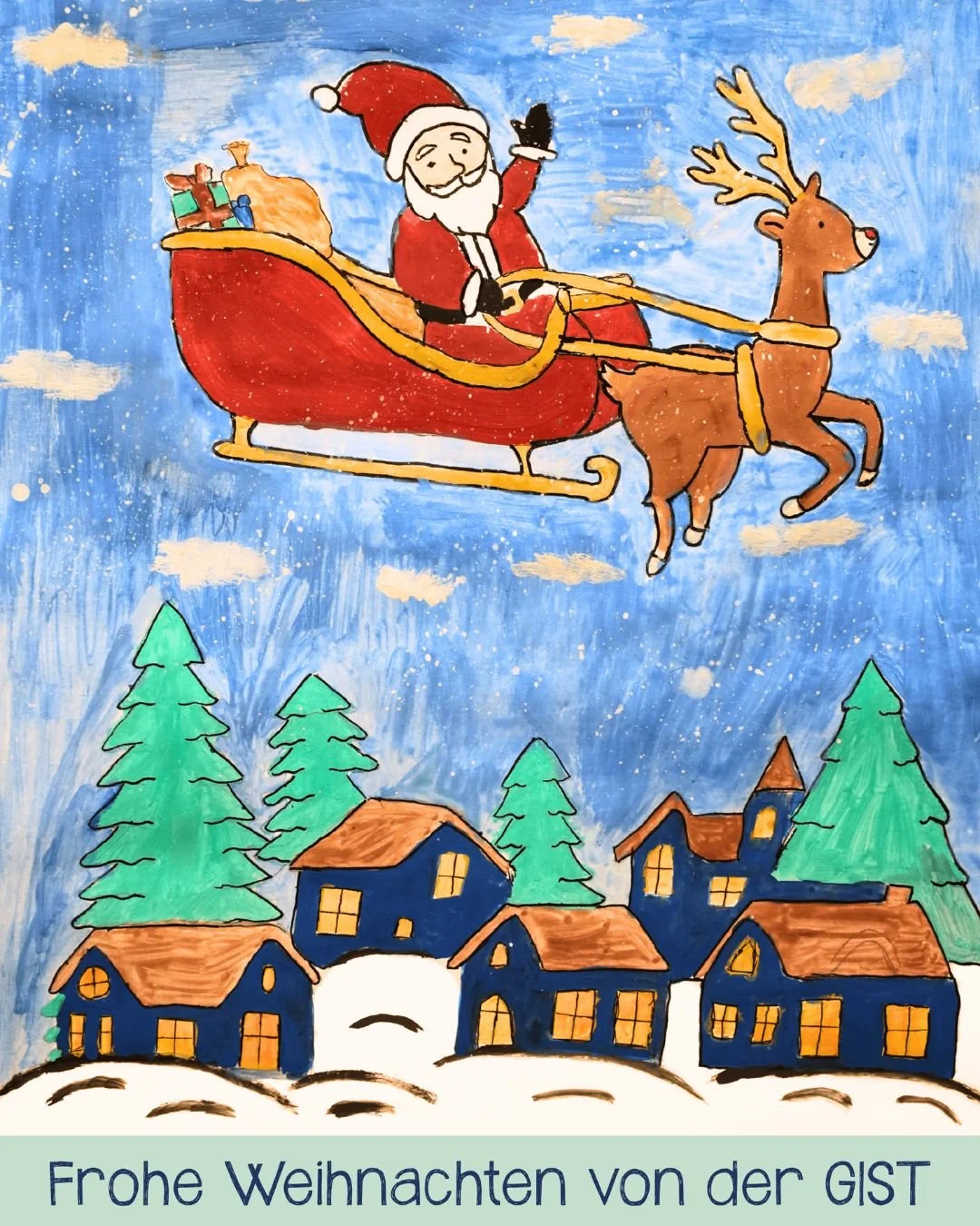 Happy Holidays from the German International School Toronto! We hope everyone has a wonderful holiday break and look forward to seeing you again in the New Year🎄✨

Thank you to two of our very talented Grade 8 students for creating this year&rsquo;s