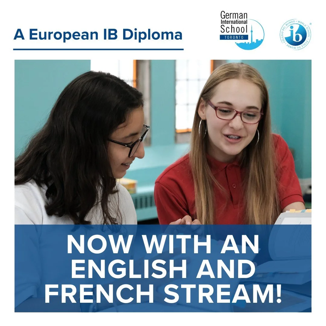 🚀 New at GIST! Starting in 2026/2027, students can choose between an English/French or English/German IB Diploma stream! 📌Join our virtual info session on February 5, 2:30&ndash;3:15 PM (EST) to learn more. Sign up Link in our Bio!