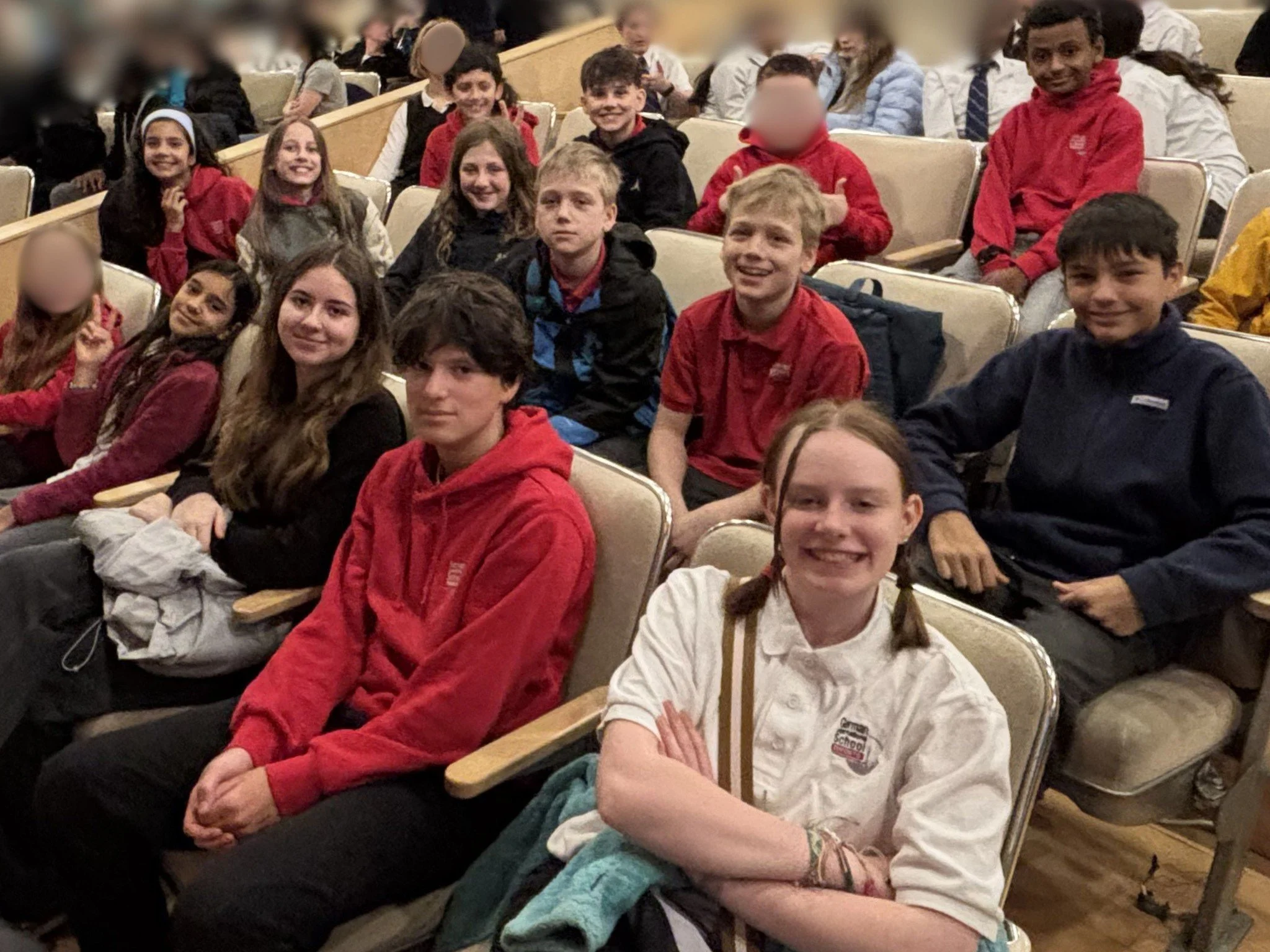GIST students had a great trip to the @torontosymphony this week 🎻✨ They saw a stage adaptation of the award-winning novel She Holds Up the Stars, an original Indigenous story brought to life with puppets and orchestral score.

They were especially 