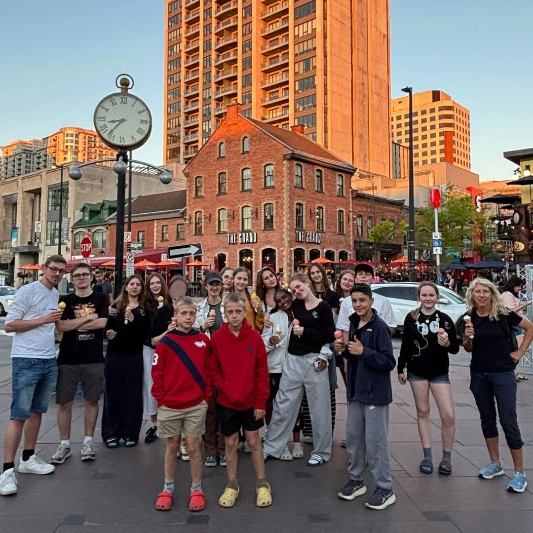 Postcard from Ottawa! 📬

Our grades 8-11 are currently on a school trip in Canada's capital 🇨🇦 They took the train from Toronto to Ottawa and are enjoying a week of sight-seeing and exploring. What a great way to end the school year! We can't wait