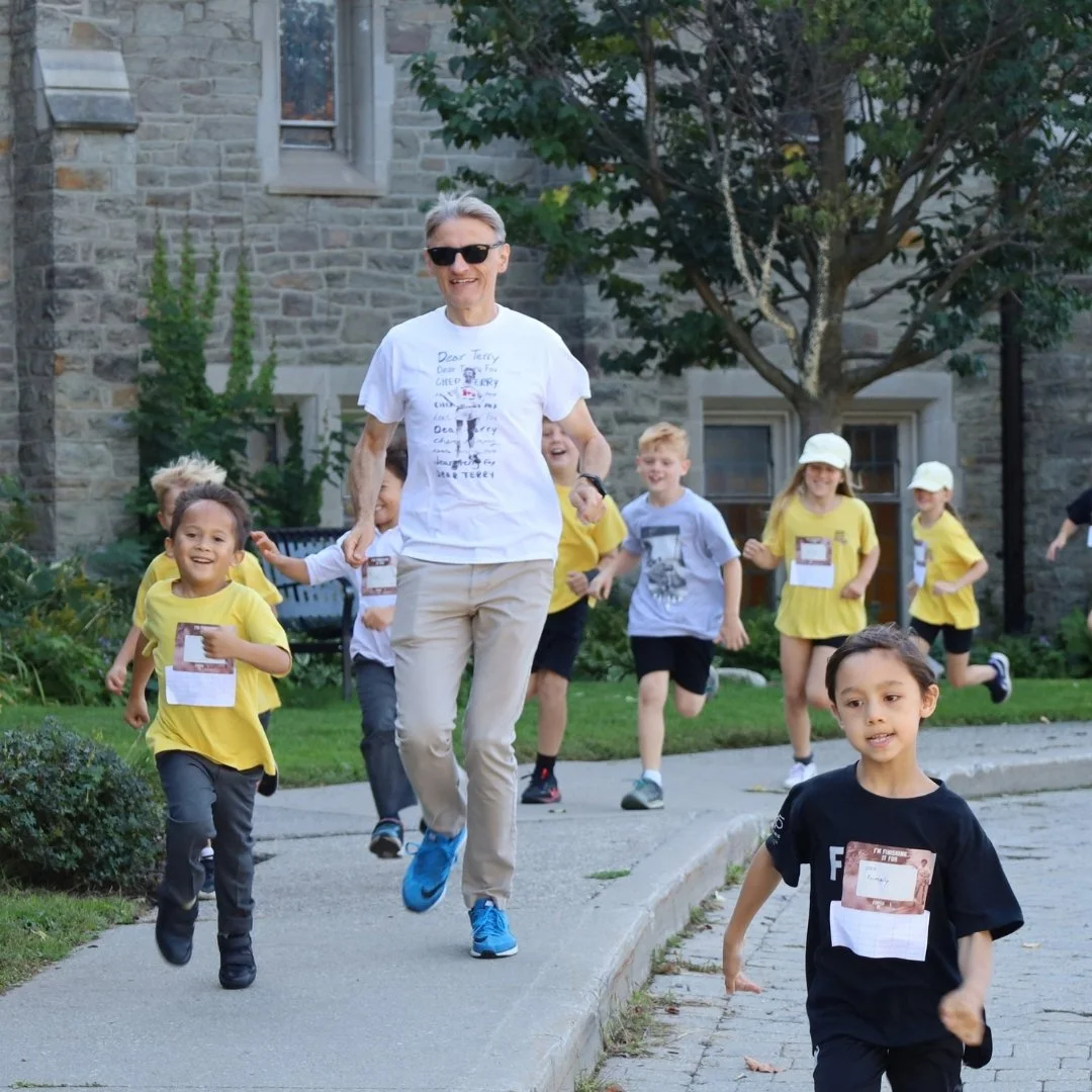 Try Like Terry! 💛 Our students ran their hearts out during our annual Terry Fox Run! Terry&rsquo;s legacy lives on through our students&rsquo; enthusiasm and engagement as they came together to raise funds in support of the @terryfoxfoundation and c