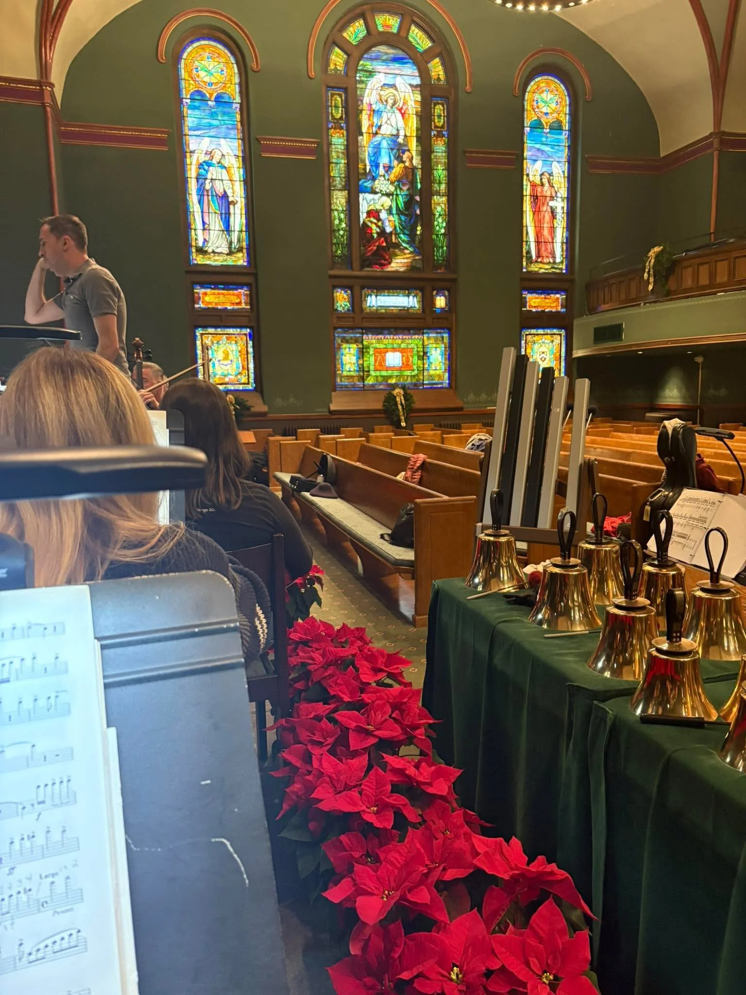 My office view earlier today! 

Tickets available (complimentary)for the Christmas Concert at First Presbyterian Church in Davenport! Concert is Sunday, Dec. 21st at 4:00 pm! 🎄

Come join us!! See the link in comments.