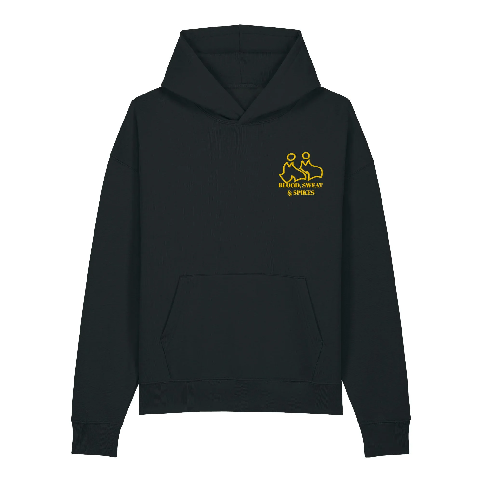 Unisex relaxed mid-weight hooded sweatshirt