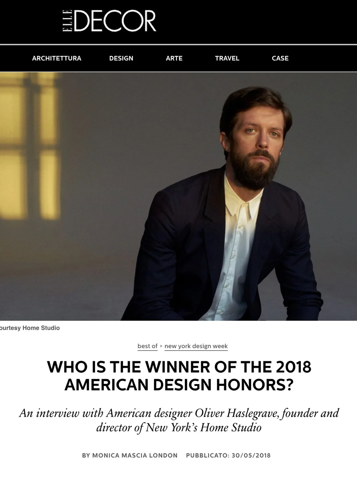 ELLE DECOR ITALY  | HOMEWORK