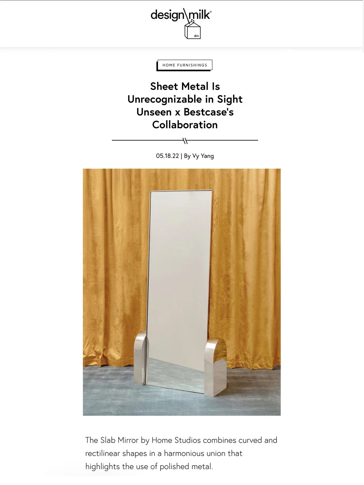 DESIGN MILK | HOMEWORK