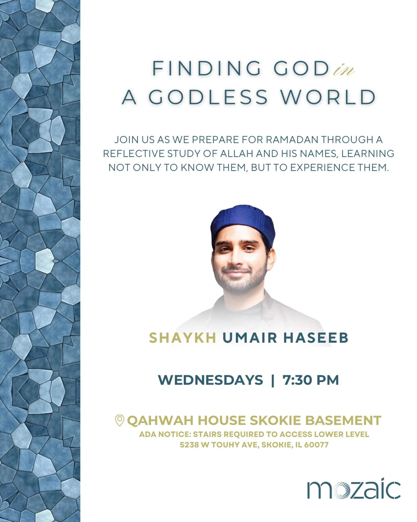 We live in an age of constant searching &mdash; identity, purpose, meaning &mdash; while God is pushed to the margins and faith becomes a label more than a lived reality.

Somewhere along the way, we&rsquo;ve forgotten how to stand before God&rsquo;s