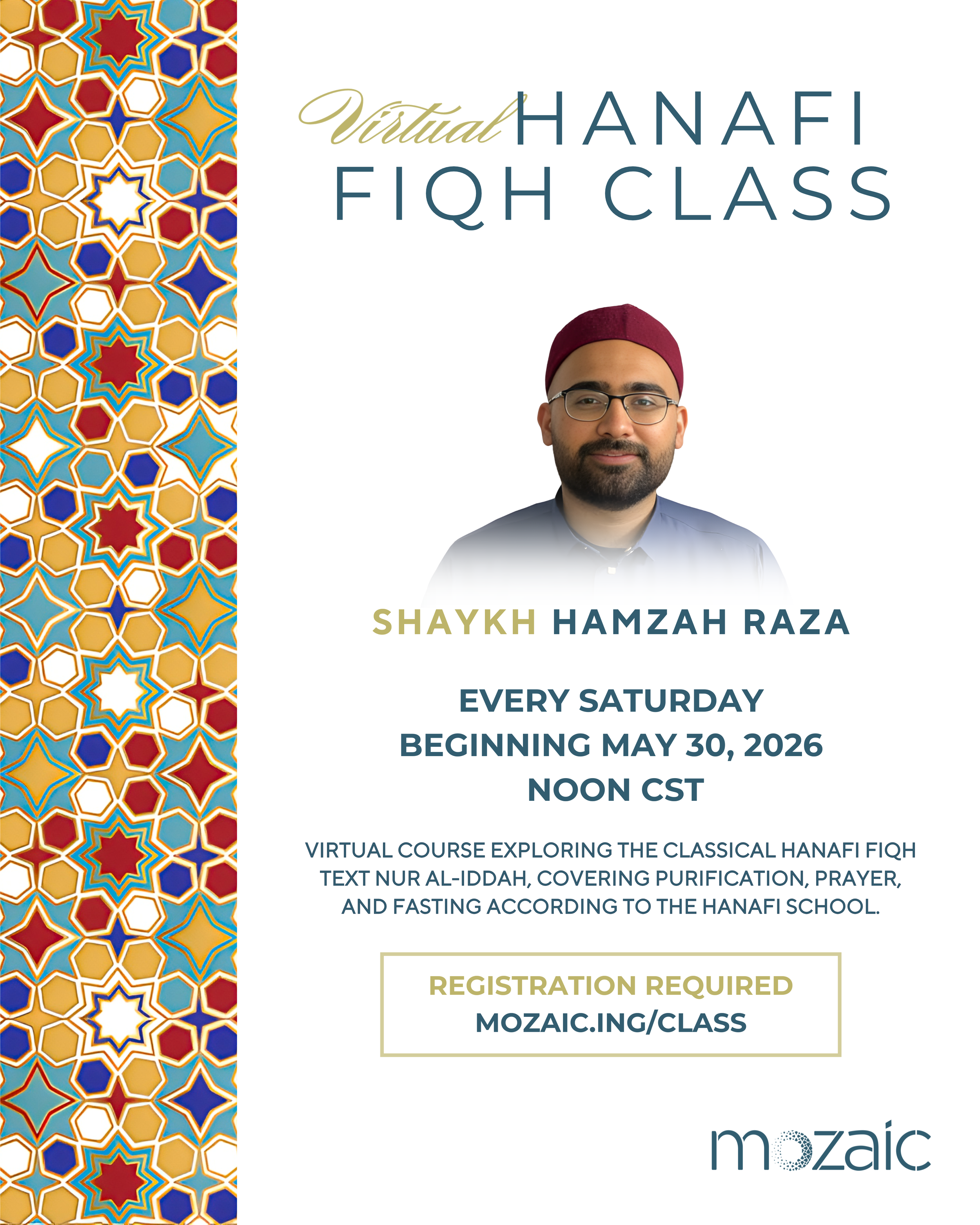 Virtual Hanafi Fiqh Class: Nur Al-Iddah
