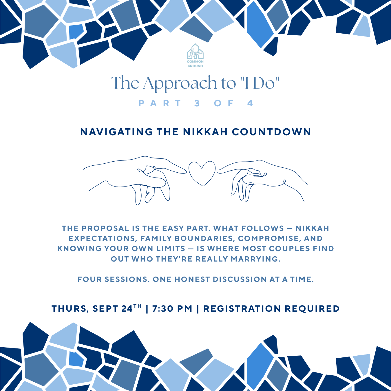 CG: Navigating the Nikkah Countdown