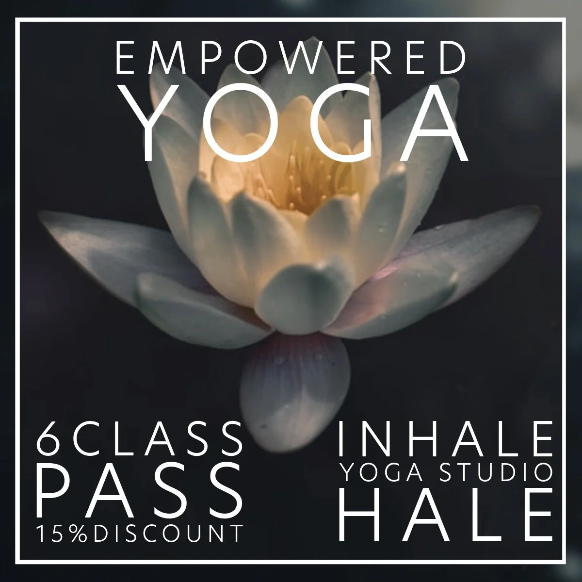 6 Class Yoga Pass for Yoga For Men at InHale Yoga Studio, Hale