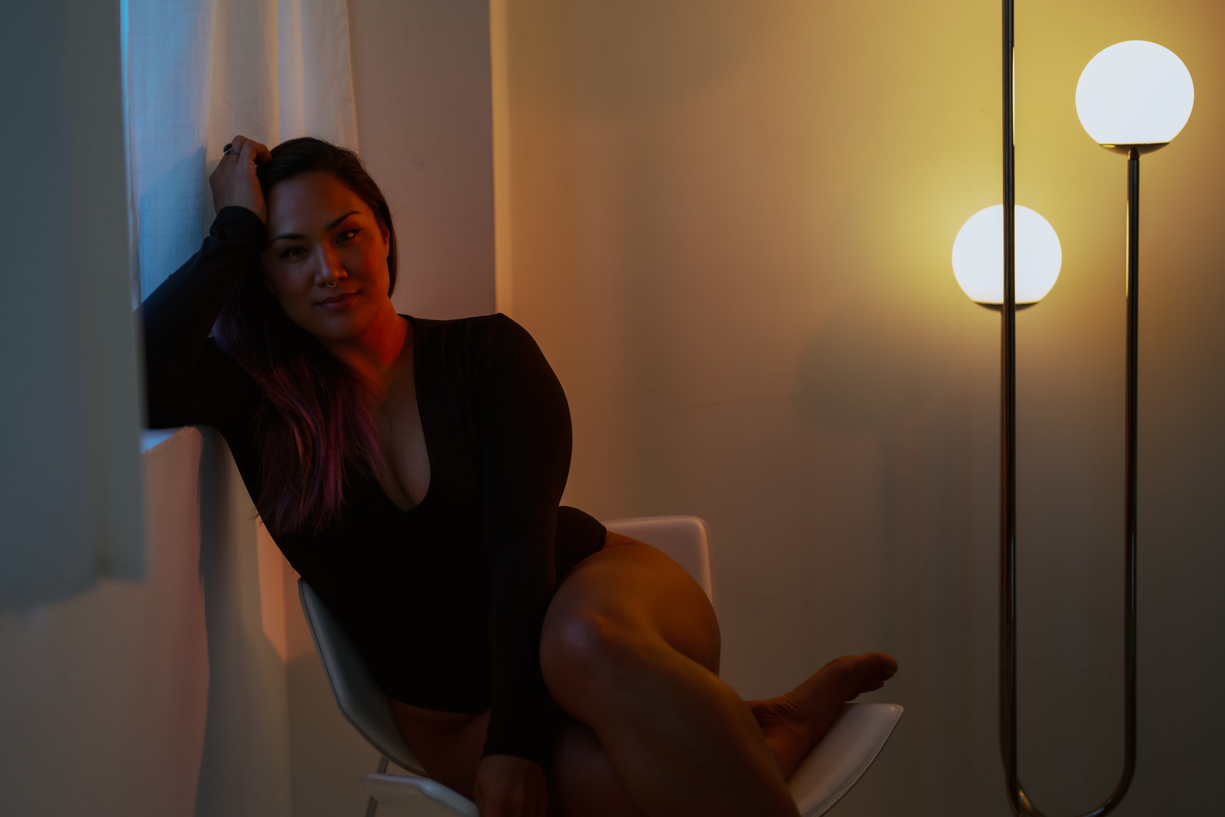 Seattle boudoir photographer: Nocturnal boudoir